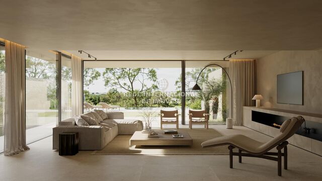 Casa/Vivenda V4 Moderna Alcabideche Cascais - lareira, piscina, jardim, ar condicionado, terraço