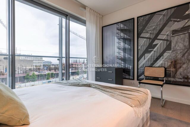 Apartamento novo T1 Braço de Prata Marvila Lisboa - arrecadação, lugar de garagem, jardins, ar condicionado
