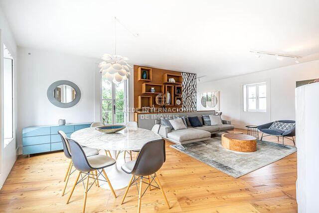 Apartment T2 Luxury Sé Lisboa - garage, air conditioning, radiant floor, fireplace, store room, equipped, terrace