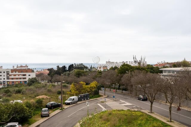 Apartamento com vista mar T4 Oeiras - arrecadação, varanda, vista mar, lareira