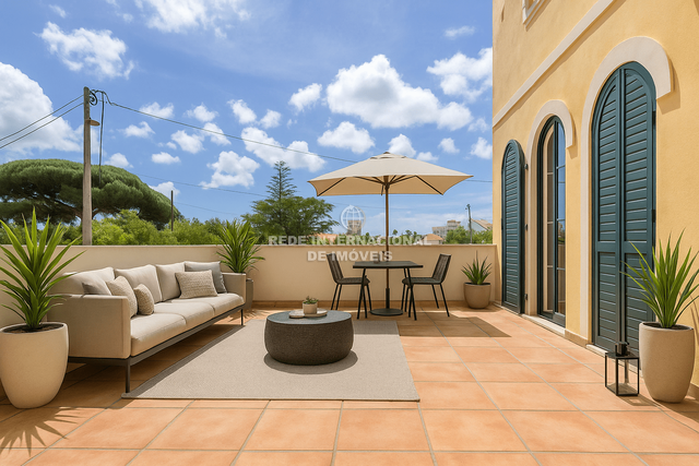 Apartment T1 Monte Estoril Cascais - terrace, air conditioning