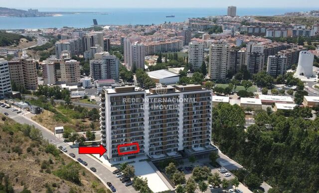 Apartment 1 bedrooms Miraflores Oeiras - balconies, balcony, air conditioning, swimming pool, equipped, garden