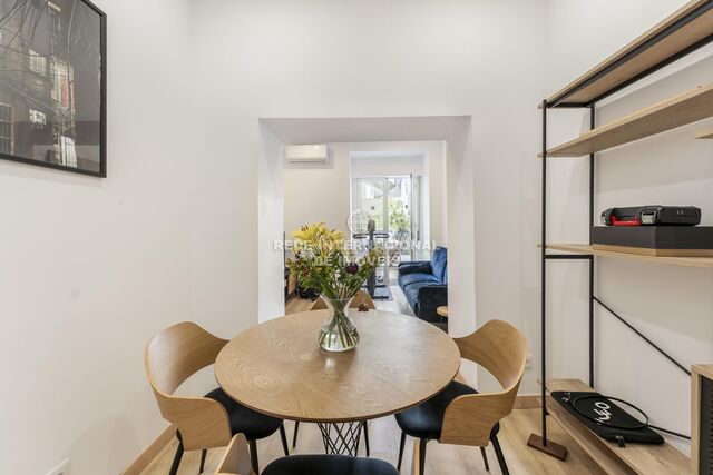 Apartment T1 Campo de Ourique Lisboa - air conditioning, gardens, terrace