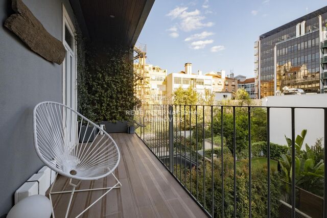 Apartamento T2 Saldanha Avenidas Novas Lisboa - ar condicionado, varanda, isolamento acústico