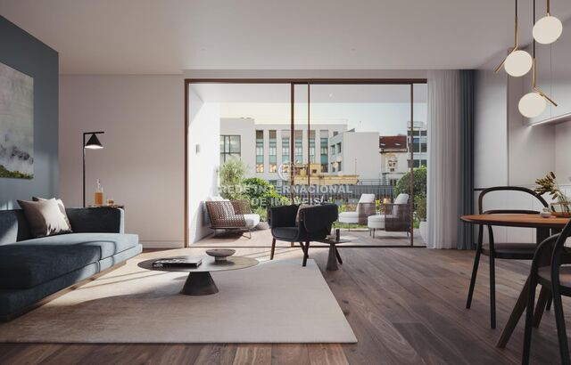 Apartment 2 bedrooms Duplex Avenida da Liberdade Santo António Lisboa - garden, balcony, store room, balconies, swimming pool