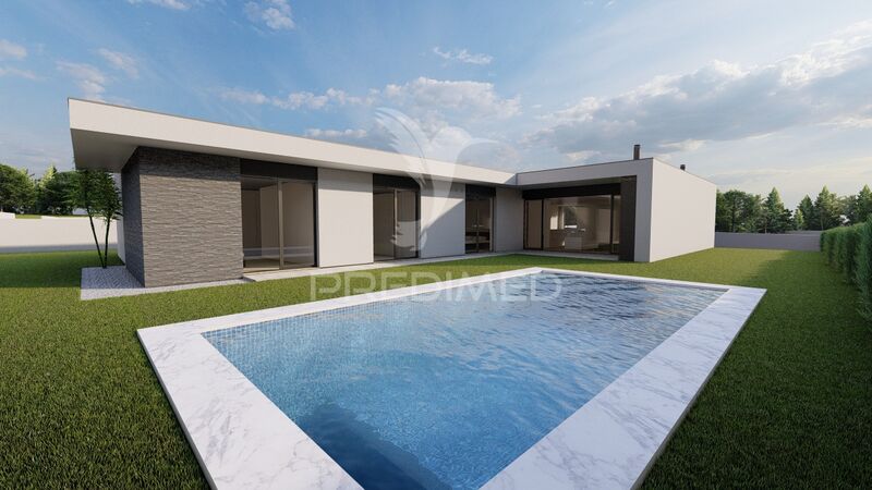 жилой дом новые V4 Soutelo Vila Verde - сад, камин, бассейн, барбекю, система кондиционирования, двойные стекла