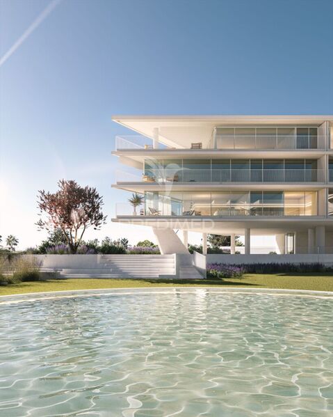 Apartment under construction T4 Quarteira Loulé - air conditioning, swimming pool, gardens, tennis court, kitchen, balcony, video surveillance, alarm