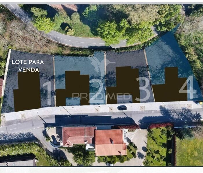 Plot nuevo with 817.50sqm Infantas Guimarães - electricity, easy access, water, excellent access