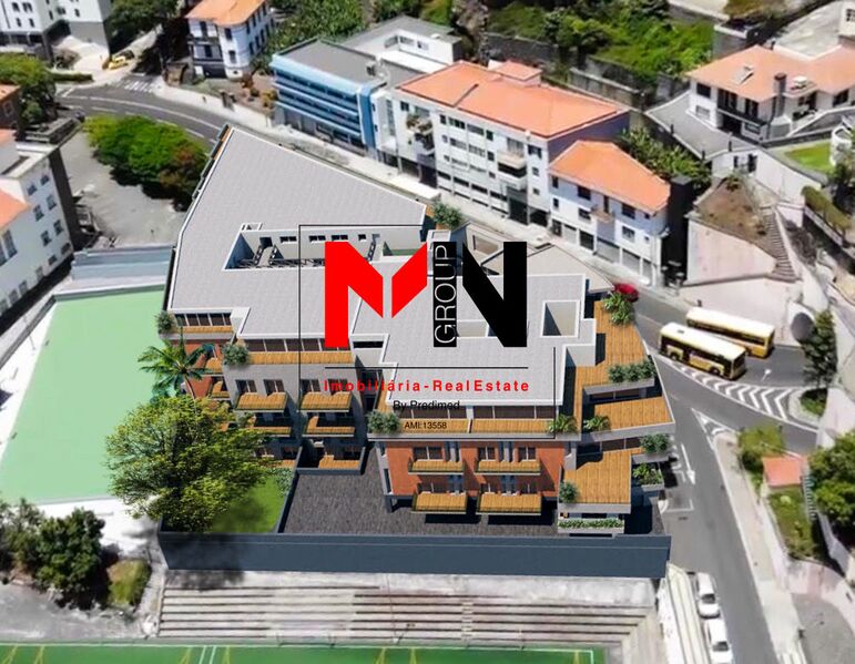 Venda Apartamento T4 Moderno no centro Santa Luzia Funchal - condomínio fechado