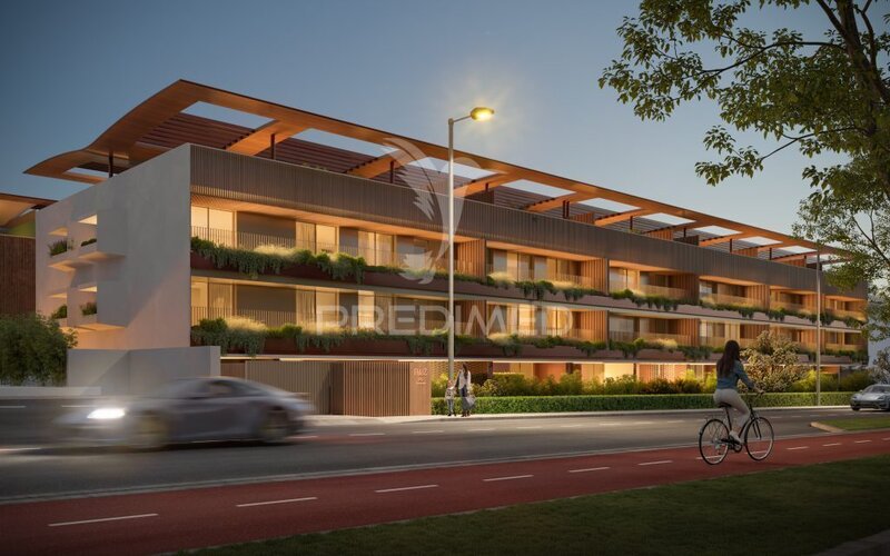 Апартаменты T3 современный Porto - голландская печь, оборудованная, терраса