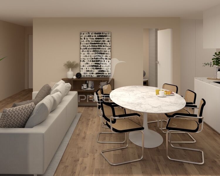 Apartamento T1 Moderno São Vicente Braga - isolamento térmico, ar condicionado, equipado