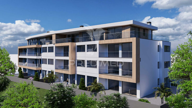 Apartamento T2 Moderno no centro Caniço Santa Cruz - painéis solares, ar condicionado, condomínio fechado, vista mar, equipado, varandas