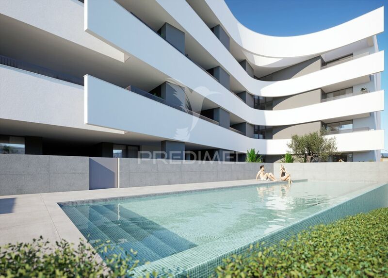 Apartment Modern T2 Santa Maria Lagos - swimming pool, air conditioning, kitchen, quiet area