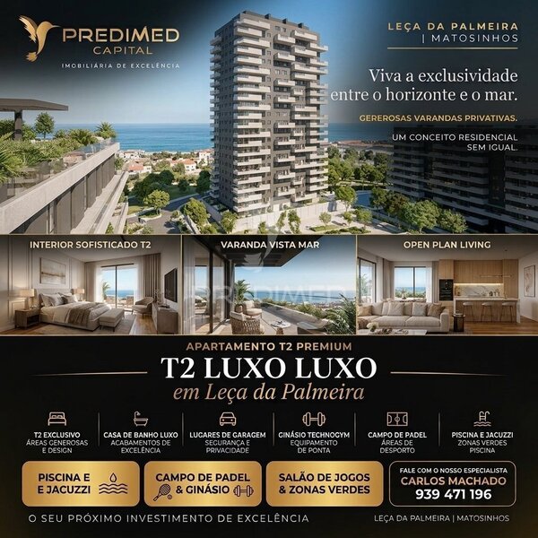 T2 Luxury Leça da Palmeira