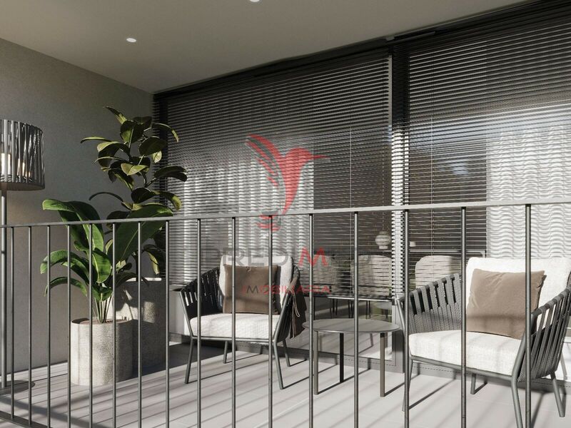 Apartamento novo T2 Ferreiros Braga para vender - garagem, bbq, varanda, painéis solares, ar condicionado