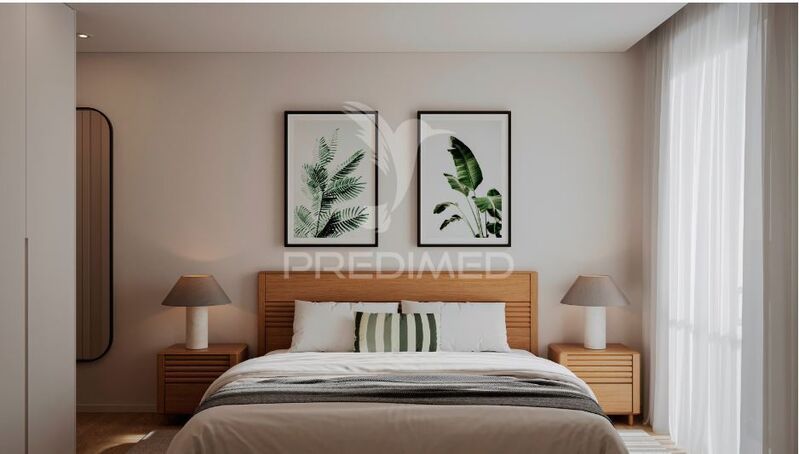 Apartment T2 in the center Paranhos Porto - air conditioning, kitchen, garage, parking space, playground, balcony