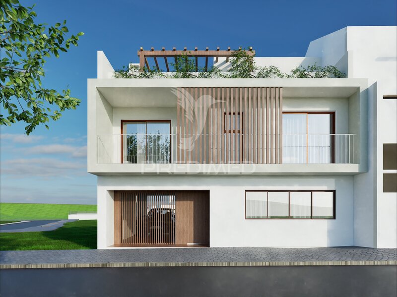 Huis Modern V4 Sines - tuin