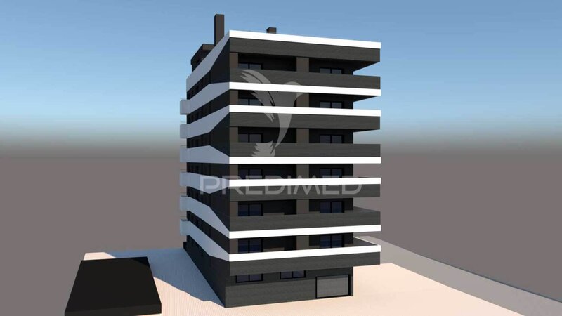 Apartment under construction 2 bedrooms Monte Gordo Vila Real de Santo António - parking space, swimming pool, balcony, garage, terrace, 2nd floor, store room