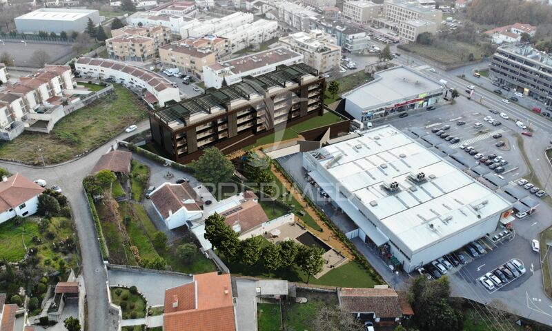 Apartment T3 Modern Braga - barbecue, solar panels, air conditioning, condominium, garage, alarm, garden, swimming pool