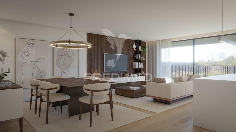 Apartamento T3 Moderno em construção Braga - lugar de garagem, cozinha equipada, ar condicionado, isolamento térmico, varandas