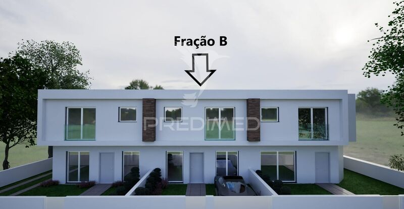 House V4 under construction Fernão Ferro Seixal - alarm, solar heating, equipped, barbecue, double glazing, solar panels, air conditioning, garden