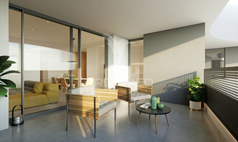 апартаменты современная T2 Santa Maria Lagos - система кондиционирования, бассейн, экипированная кухня, спокойная зона