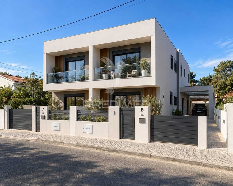 Haus Reihenhaus V3 Fernão Ferro Seixal - garage, klimaanlage, balkone, automatisches tor