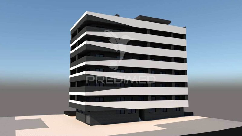 Apartment 2 bedrooms under construction Monte Gordo Vila Real de Santo António - garage, parking space, balcony, terrace, 1st floor, swimming pool, store room