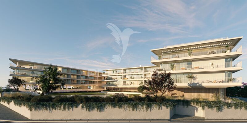 Apartment T2 under construction Quarteira Loulé - video surveillance, alarm, swimming pool, balcony, air conditioning, kitchen, gardens, tennis court