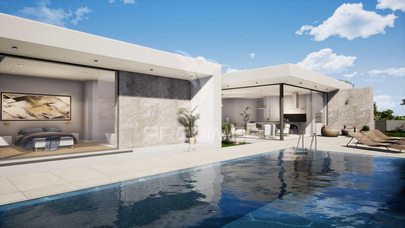 House Single storey V4 Prazeres Calheta (Madeira) - swimming pool, garage, sea view