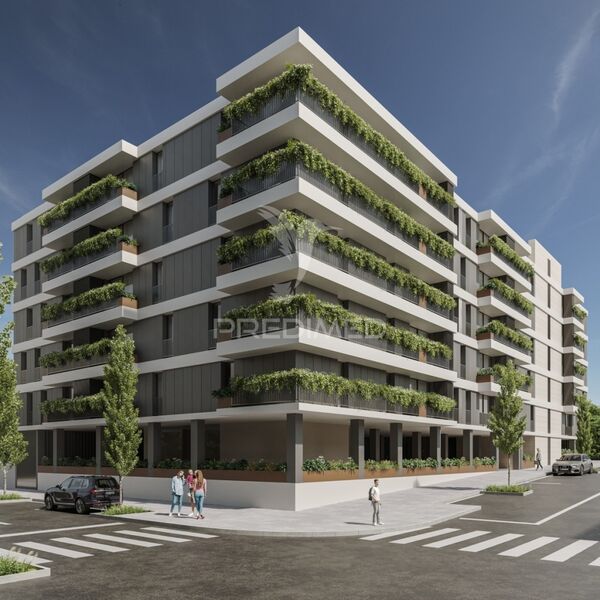 Apartamento T1 Paranhos Porto - ar condicionado, parque infantil, jardins, varandas