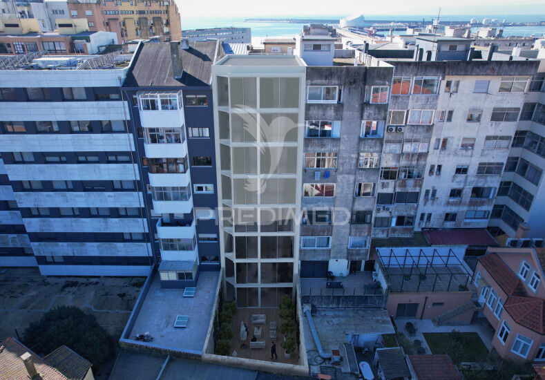 Apartment T1 Matosinhos - kitchen, air conditioning