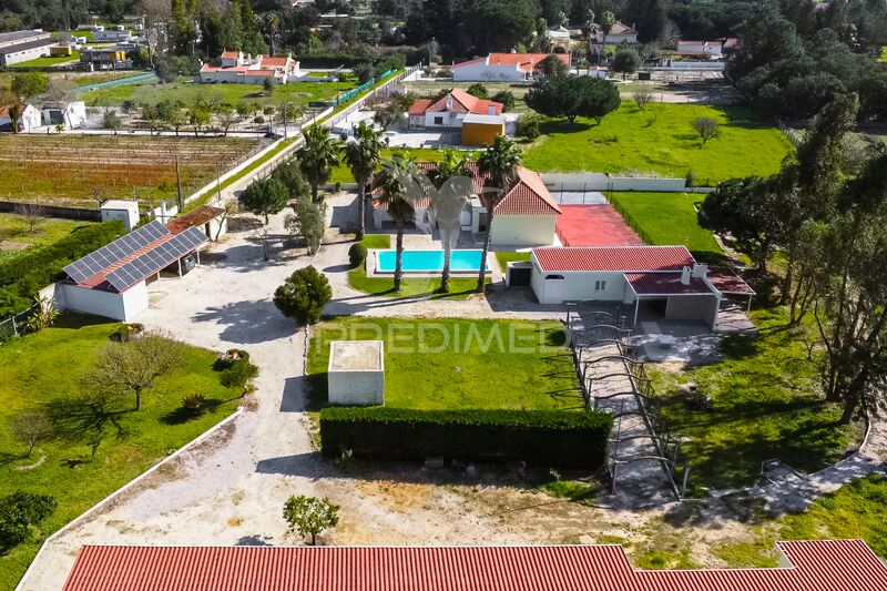 Farm V3 Quinta do Anjo Palmela - tennis court, garden, fruit trees, swimming pool, solar panels, barbecue, equipped, solar panels
