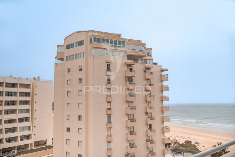 Apartment T2 sea view Portimão - kitchen, garage, sea view, parking space, balcony, air conditioning, balconies, terrace
