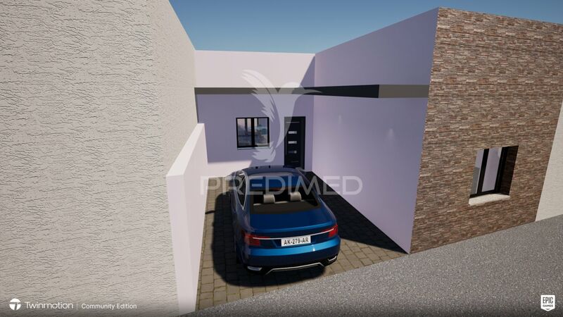 House new 2 bedrooms Quelfes Olhão - solar panel, heat insulation, garden, equipped kitchen, quiet area