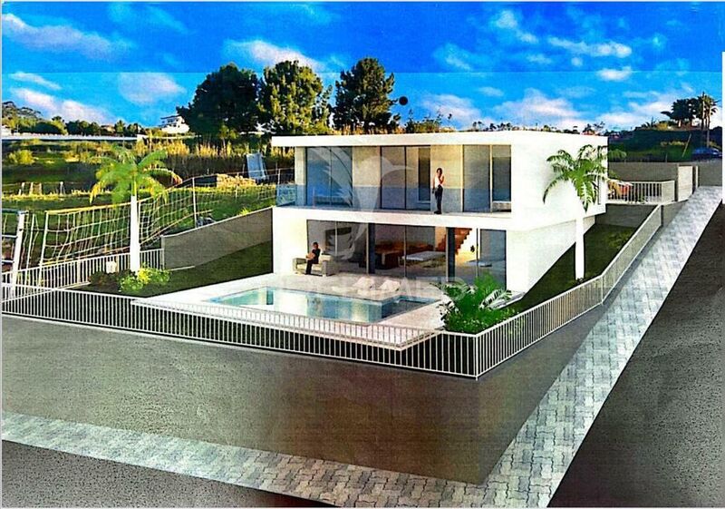 House 3 bedrooms Modern under construction Prazeres Calheta (Madeira) - magnificent view, swimming pool