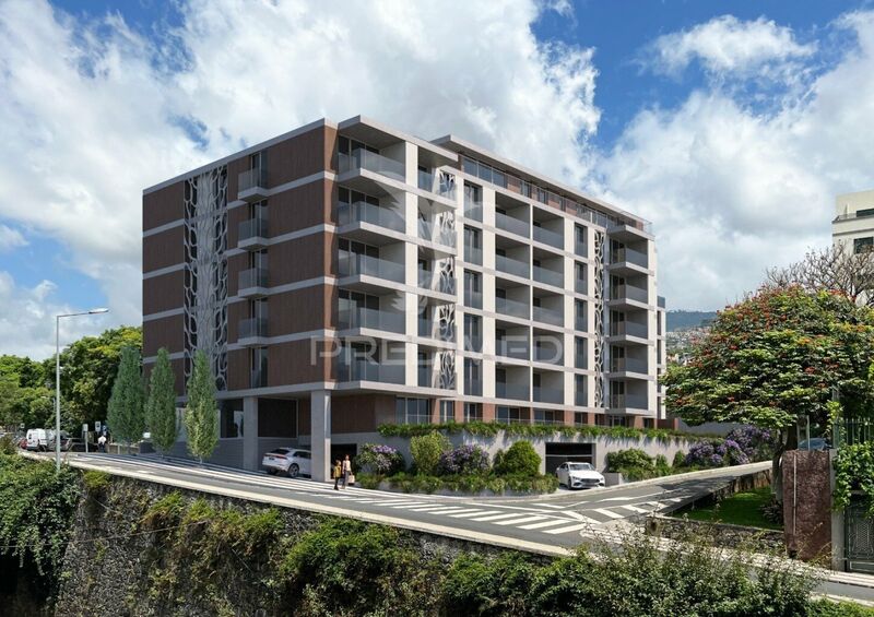апартаменты новые в центре T3 Santa Luzia Funchal - веранда, веранды, гаражное место, гараж, подсобное помещение