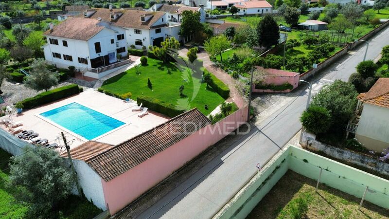 Farm V9 Alcanena - air conditioning, water hole, fireplace, garden, tennis court, swimming pool, equipped, well, garage, barbecue, furnished, alarm, water, playground, attic