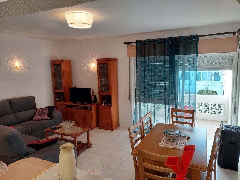 Apartment T2 Quarteira Loulé - kitchen, balcony, balconies