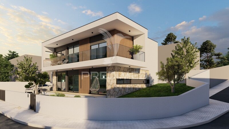 Lote para construção com projeto