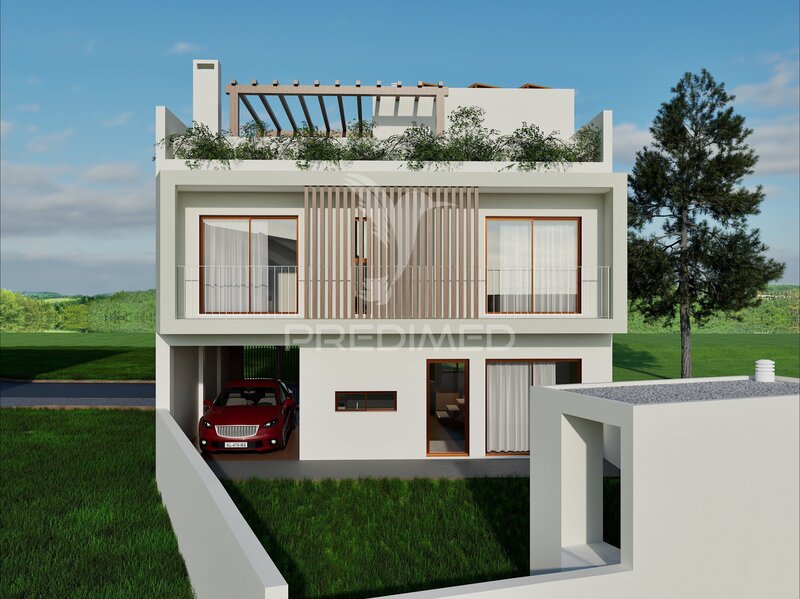 Huis Modern V4 Sines - tuin
