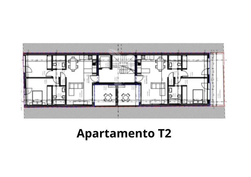 Apartment in the center T2 Olhão - balcony, store room