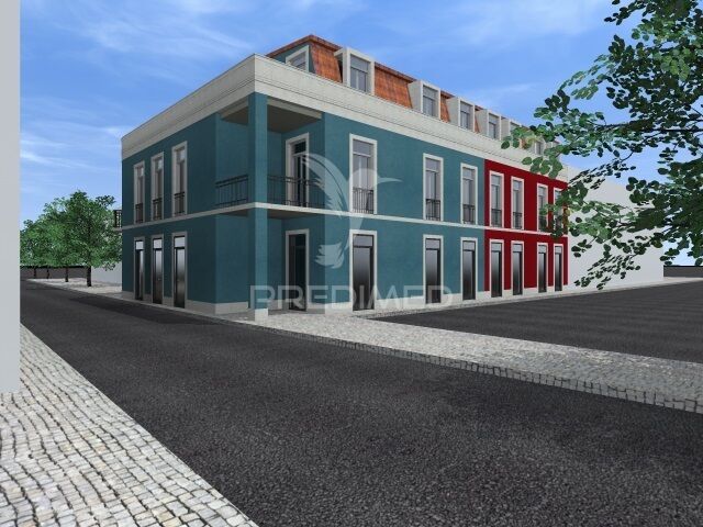 Building historic area Seixal