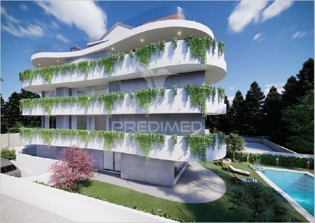 Apartamento novo T1 Canidelo Vila Nova de Gaia - garagem, piscina, varandas, jardins, r/c