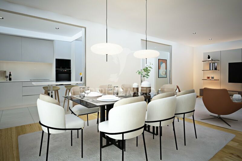 Apartamento novo no centro T3 para venda Maia - aquecimento central, garagem, terraços, isolamento acústico, ar condicionado, r/c, varandas, isolamento térmico, painéis solares