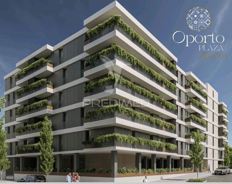 Апартаменты новые T2 Paranhos Porto - сады, детская площадка