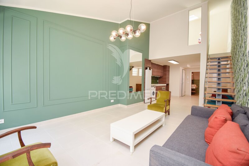 Apartamento Renovado no centro T1 Arroios Lisboa - jardim