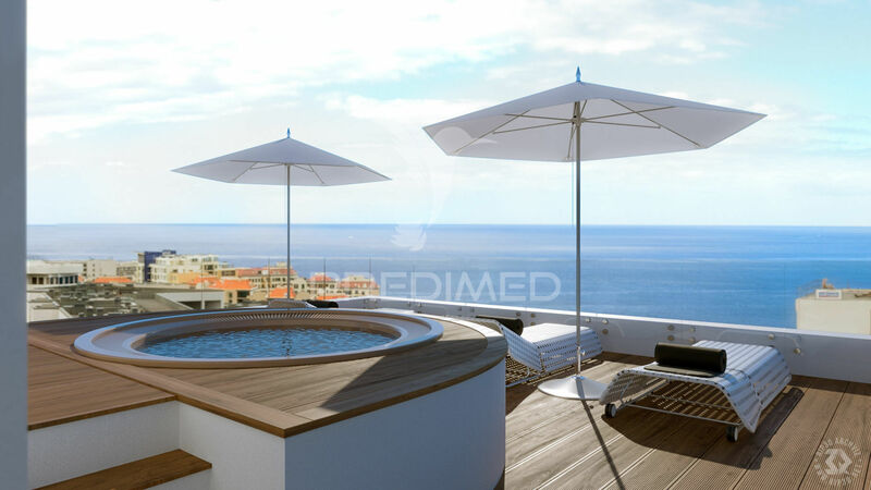 Apartment T5 neue São Martinho Funchal - gated community, swimming pool