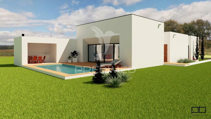 House Modern in urbanization V3 Setúbal - solar panels, garage, garden, fireplace, alarm, barbecue, swimming pool, gardens, double glazing, floating floor