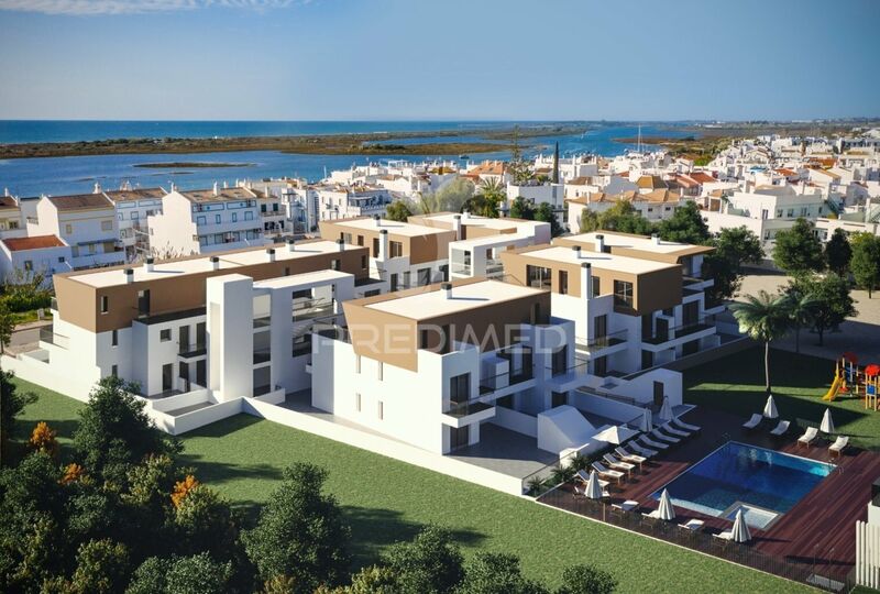 апартаменты T2 Cabanas de Tavira - детская площадка, бассейн, террасы, много натурального света, гараж, терраса